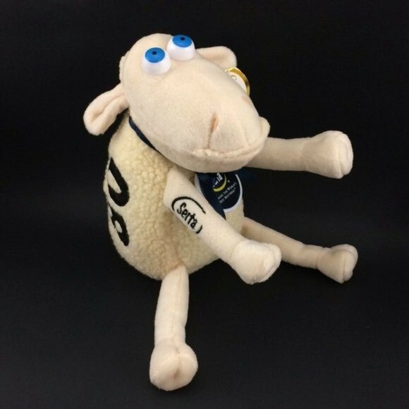 Serta Plush Sheep 80th Anniversary Edition Stuffed Animal Promo Counting Lamb - Picture 1 of 12